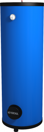 Бойлер косвенного нагрева БКН-500/2.0 кв.м, нержавеющая сталь с технолюком - Kevechul